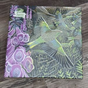 1000 Piece Bird Jigsaw Puzzle - Foxglove and Finches